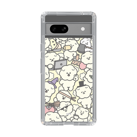 Slim Protection Case［ Mossari Mosao - Fluffy - Beige ］