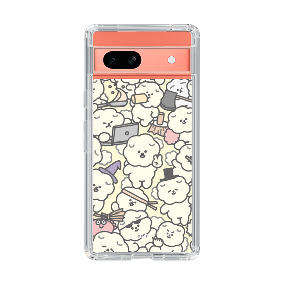 Slim Protection Case［ Mossari Mosao - Fluffy - Beige ］