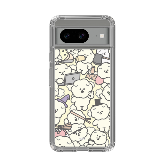 Slim Protection Case［ Mossari Mosao - Fluffy - Beige ］