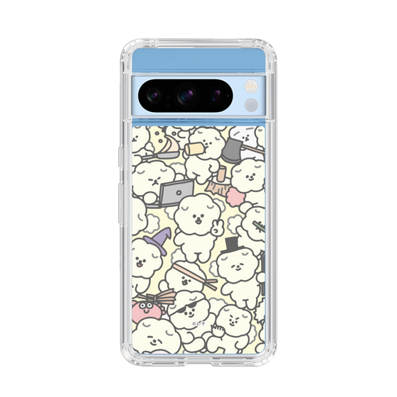 Slim Protection Case［ Mossari Mosao - Fluffy - Beige ］