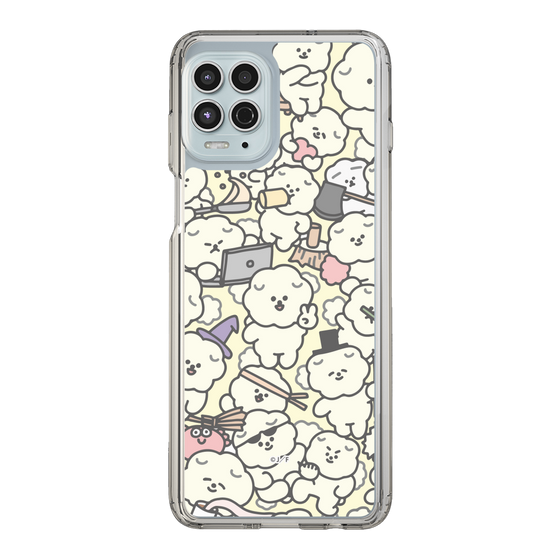Slim Protection Case［ Mossari Mosao - Fluffy - Beige ］