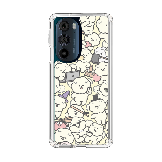 Slim Protection Case［ Mossari Mosao - Fluffy - Beige ］