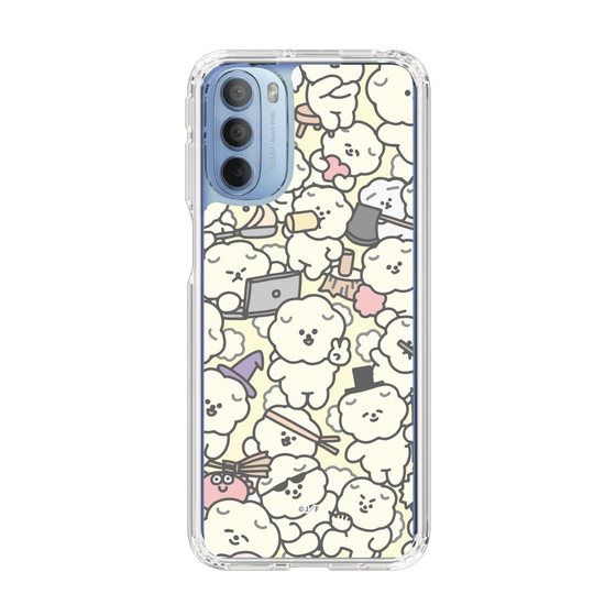 Slim Protection Case［ Mossari Mosao - Fluffy - Beige ］