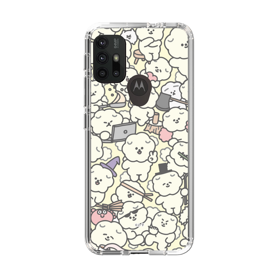 Slim Protection Case［ Mossari Mosao - Fluffy - Beige ］