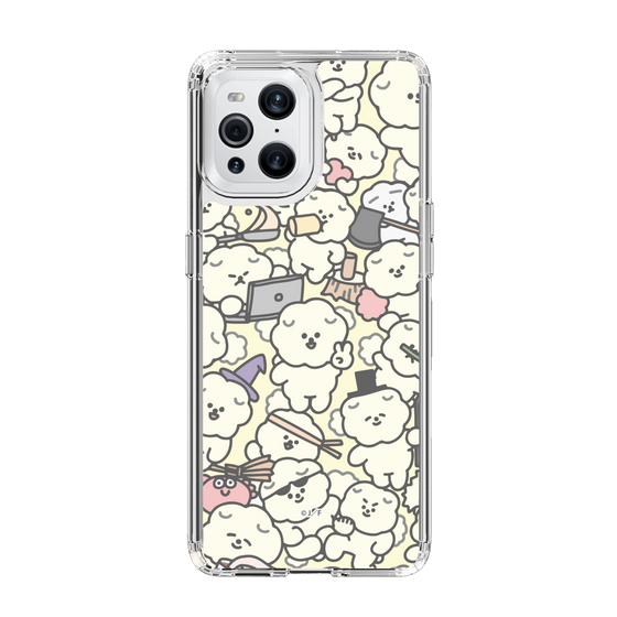 Slim Protection Case［ Mossari Mosao - Fluffy - Beige ］