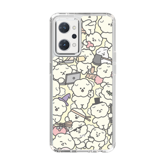 Slim Protection Case［ Mossari Mosao - Fluffy - Beige ］