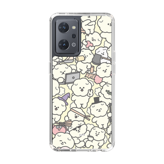 Slim Protection Case［ Mossari Mosao - Fluffy - Beige ］