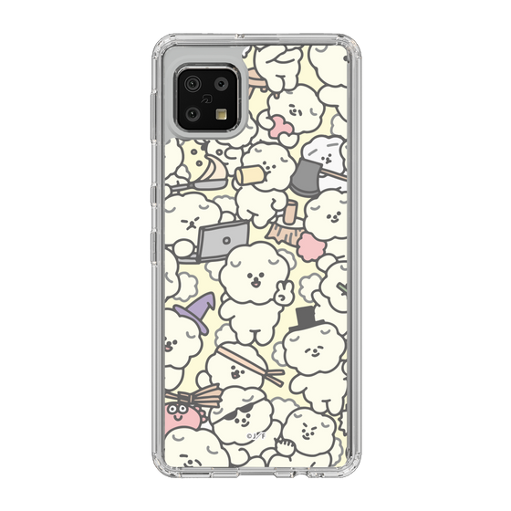 Slim Protection Case［ Mossari Mosao - Fluffy - Beige ］