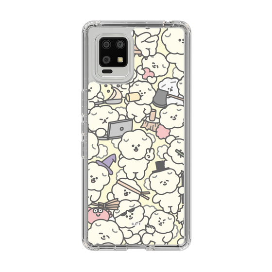 Slim Protection Case［ Mossari Mosao - Fluffy - Beige ］