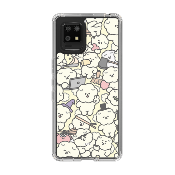 Slim Protection Case［ Mossari Mosao - Fluffy - Beige ］