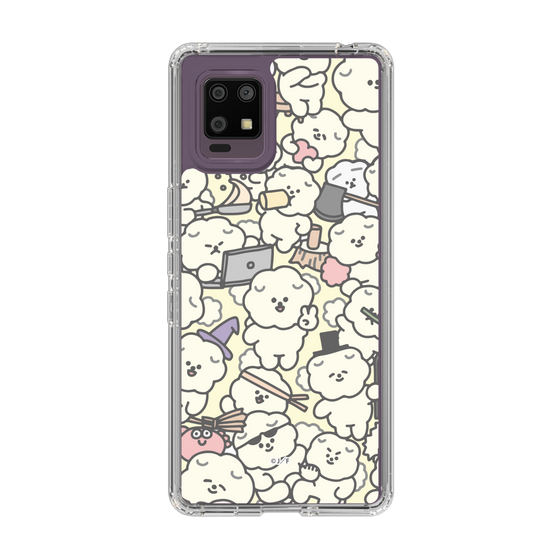 Slim Protection Case［ Mossari Mosao - Fluffy - Beige ］