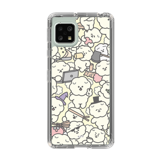 Slim Protection Case［ Mossari Mosao - Fluffy - Beige ］