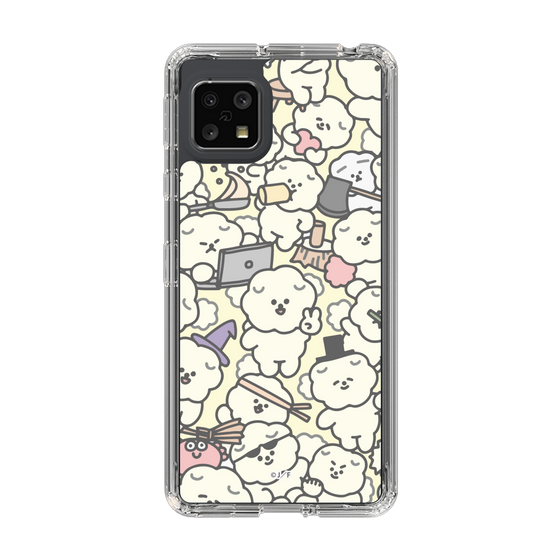 Slim Protection Case［ Mossari Mosao - Fluffy - Beige ］