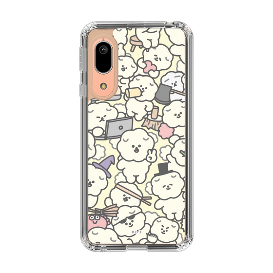 Slim Protection Case［ Mossari Mosao - Fluffy - Beige ］