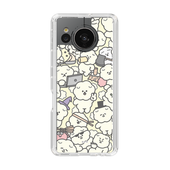 Slim Protection Case［ Mossari Mosao - Fluffy - Beige ］