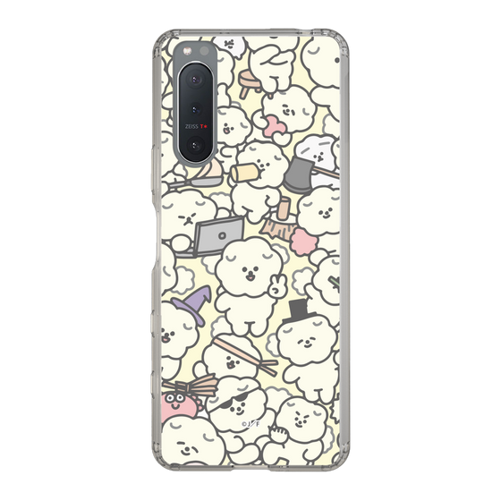 Slim Protection Case［ Mossari Mosao - Fluffy - Beige ］