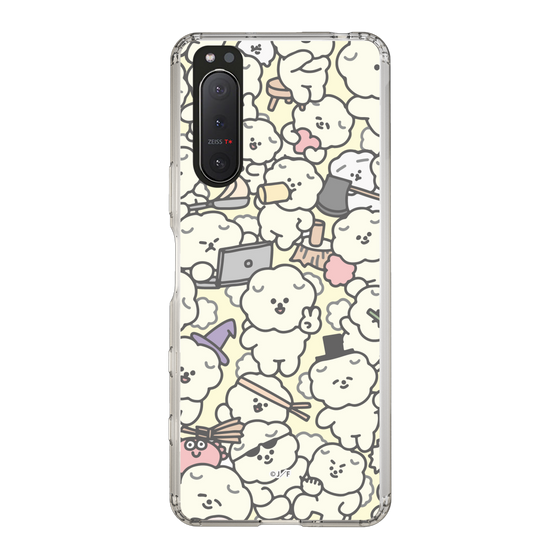 Slim Protection Case［ Mossari Mosao - Fluffy - Beige ］