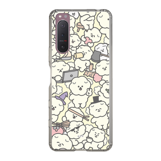 Slim Protection Case［ Mossari Mosao - Fluffy - Beige ］