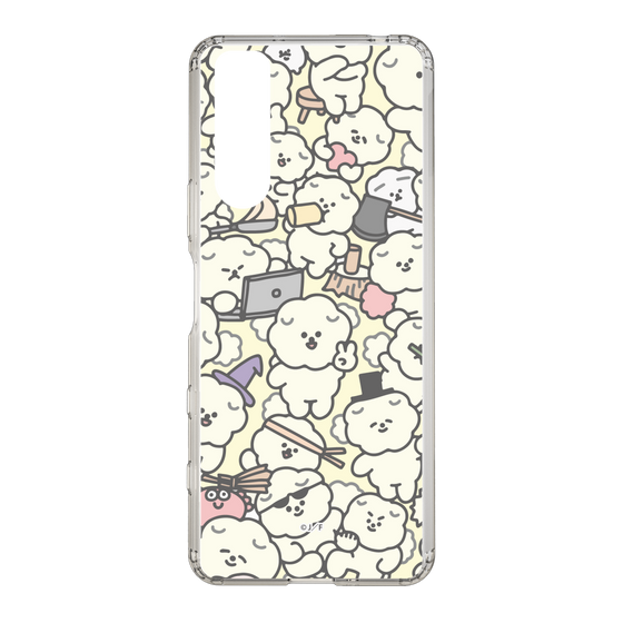 Slim Protection Case［ Mossari Mosao - Fluffy - Beige ］