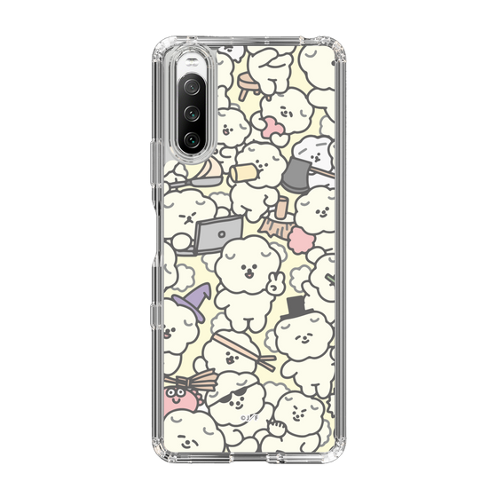 Slim Protection Case［ Mossari Mosao - Fluffy - Beige ］