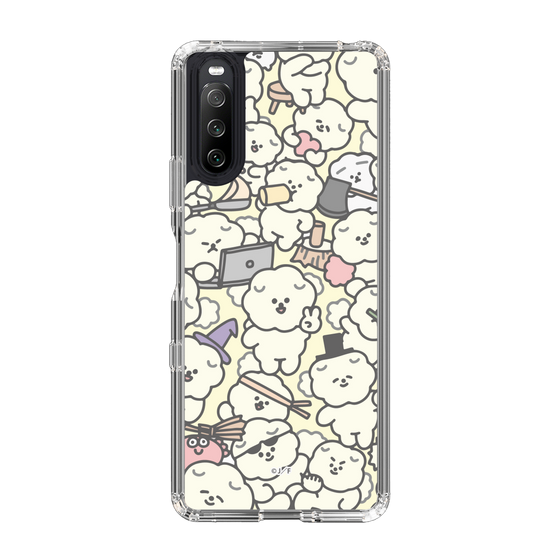 Slim Protection Case［ Mossari Mosao - Fluffy - Beige ］