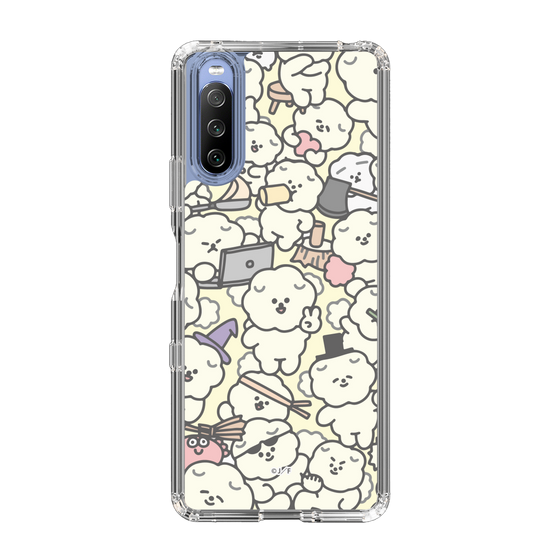Slim Protection Case［ Mossari Mosao - Fluffy - Beige ］