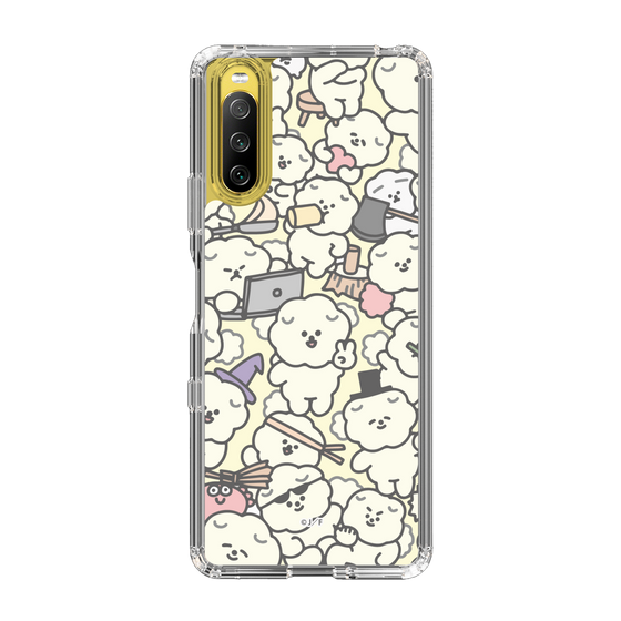 Slim Protection Case［ Mossari Mosao - Fluffy - Beige ］