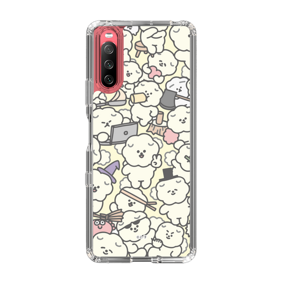 Slim Protection Case［ Mossari Mosao - Fluffy - Beige ］