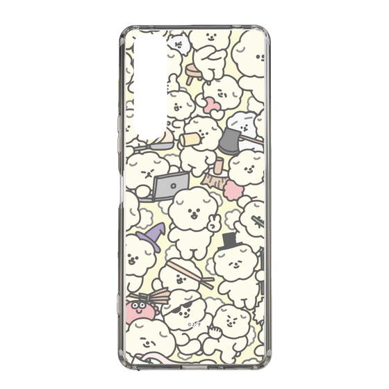 Slim Protection Case［ Mossari Mosao - Fluffy - Beige ］
