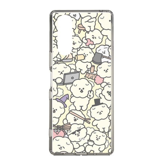 Slim Protection Case［ Mossari Mosao - Fluffy - Beige ］