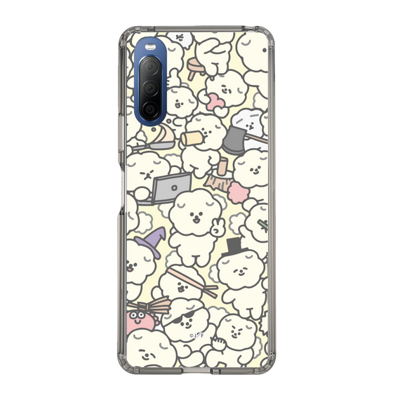 Slim Protection Case［ Mossari Mosao - Fluffy - Beige ］