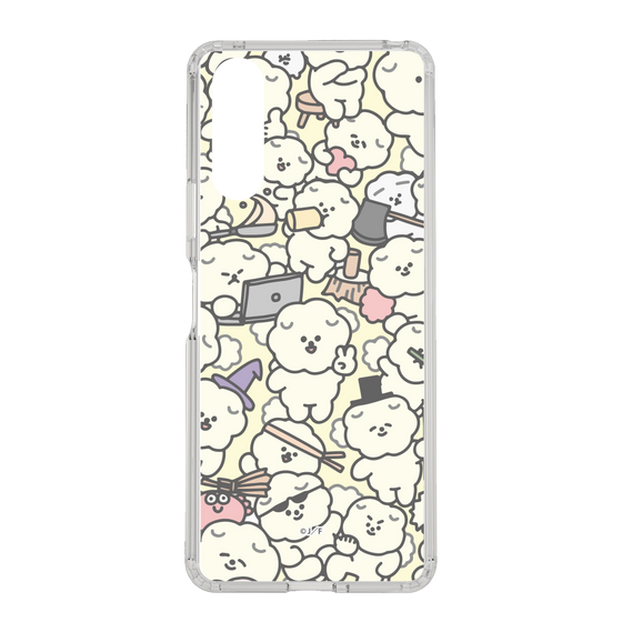 Slim Protection Case［ Mossari Mosao - Fluffy - Beige ］