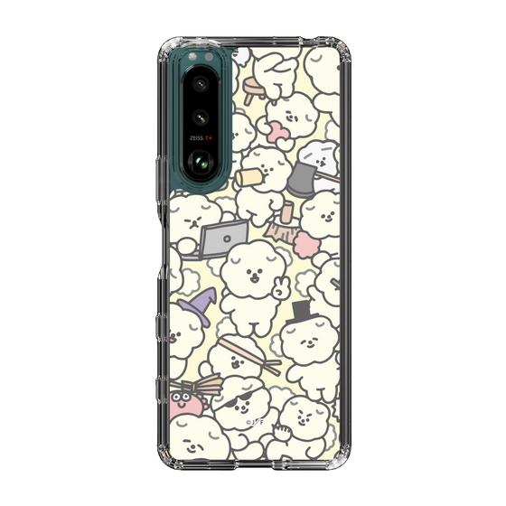 Slim Protection Case［ Mossari Mosao - Fluffy - Beige ］