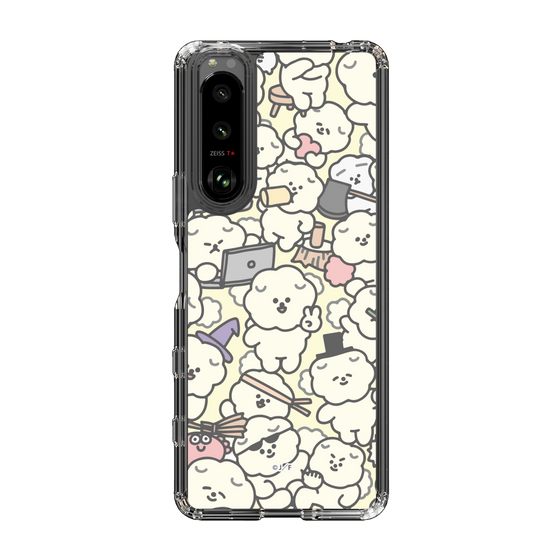 Slim Protection Case［ Mossari Mosao - Fluffy - Beige ］