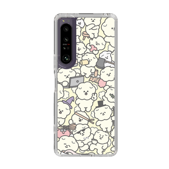 Slim Protection Case［ Mossari Mosao - Fluffy - Beige ］