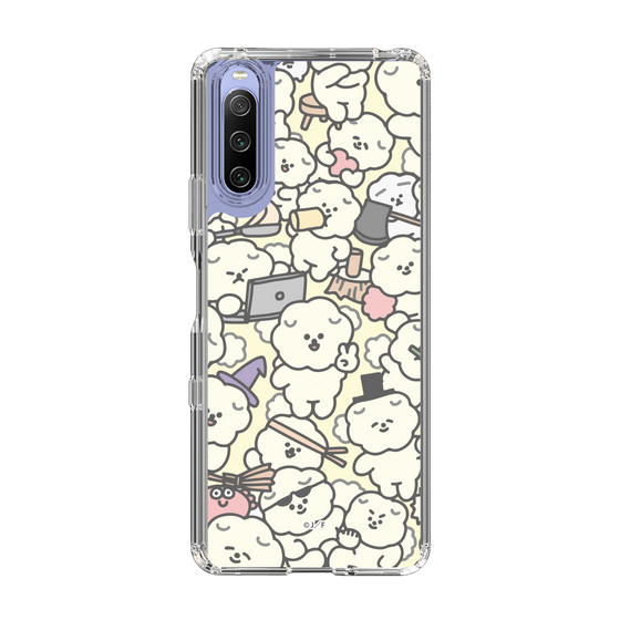 Slim Protection Case［ Mossari Mosao - Fluffy - Beige ］