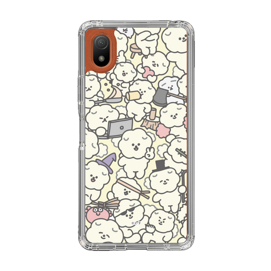 Slim Protection Case［ Mossari Mosao - Fluffy - Beige ］