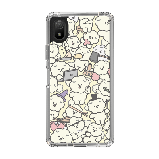 Slim Protection Case［ Mossari Mosao - Fluffy - Beige ］