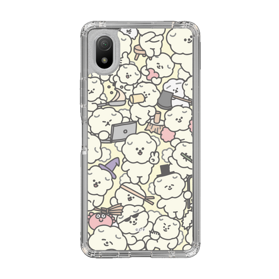 Slim Protection Case［ Mossari Mosao - Fluffy - Beige ］