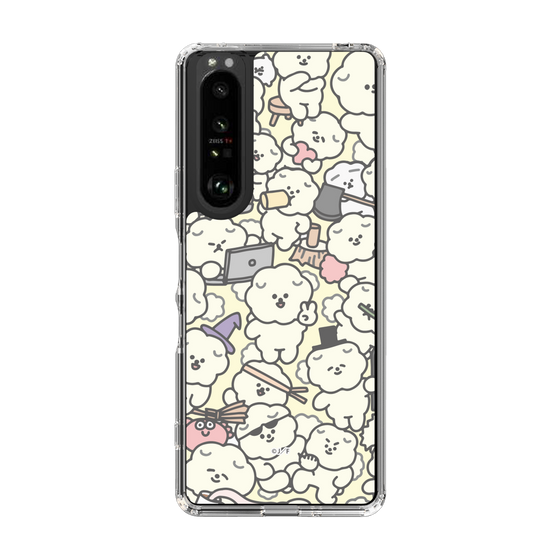 Slim Protection Case［ Mossari Mosao - Fluffy - Beige ］