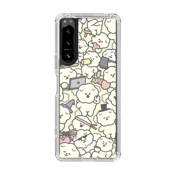 Slim Protection Case［ Mossari Mosao - Fluffy - Beige ］