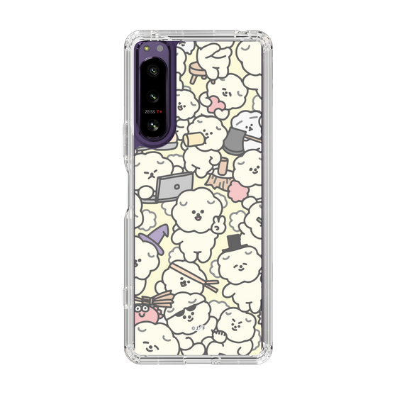 Slim Protection Case［ Mossari Mosao - Fluffy - Beige ］