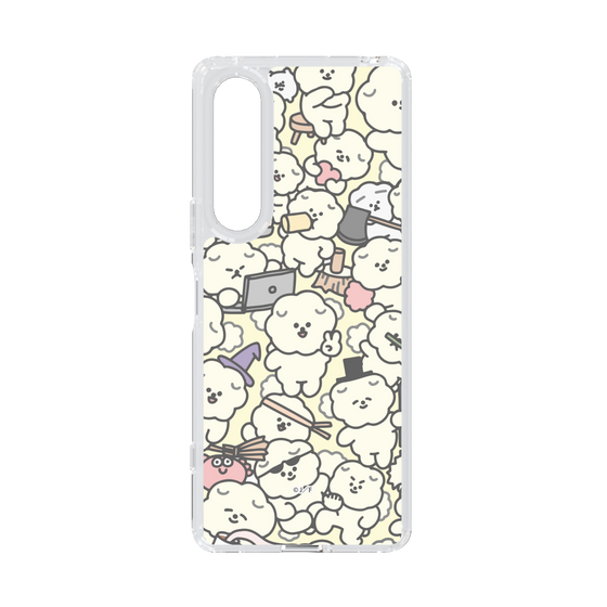 Slim Protection Case［ Mossari Mosao - Fluffy - Beige ］