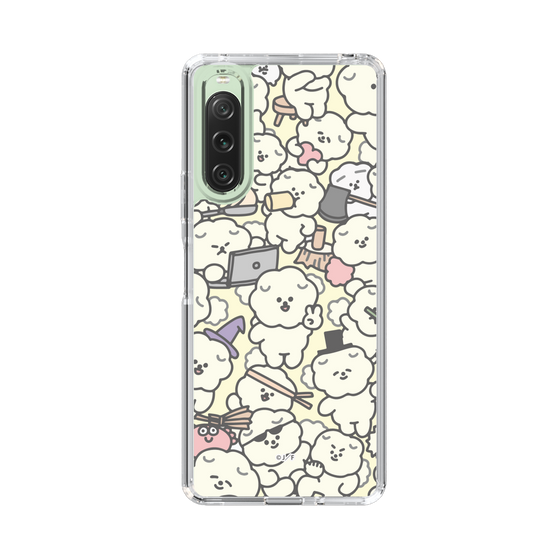 Slim Protection Case［ Mossari Mosao - Fluffy - Beige ］