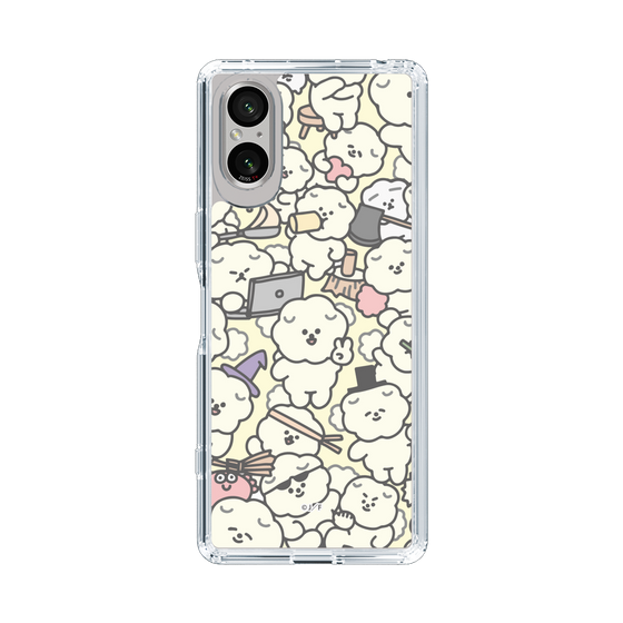 Slim Protection Case［ Mossari Mosao - Fluffy - Beige ］