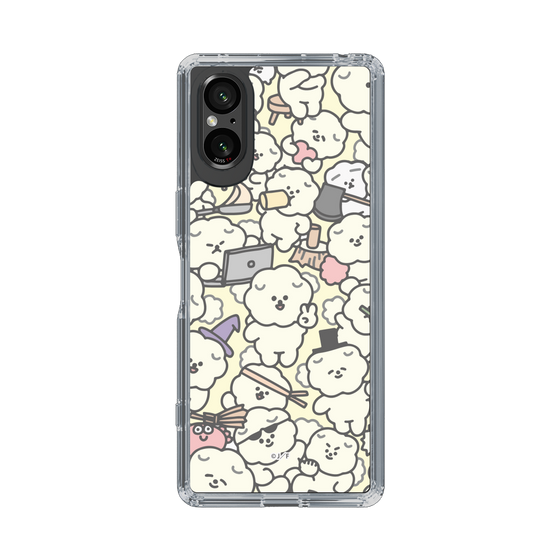 Slim Protection Case［ Mossari Mosao - Fluffy - Beige ］