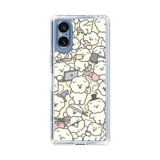 Slim Protection Case［ Mossari Mosao - Fluffy - Beige ］