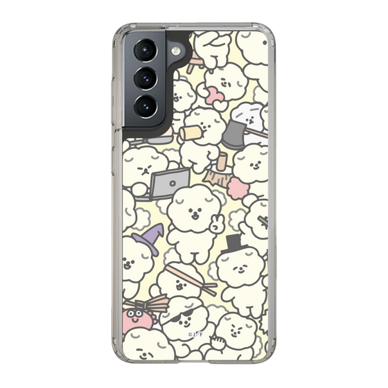 Slim Protection Case［ Mossari Mosao - Fluffy - Beige ］