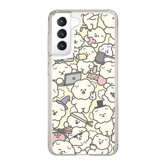 Slim Protection Case［ Mossari Mosao - Fluffy - Beige ］