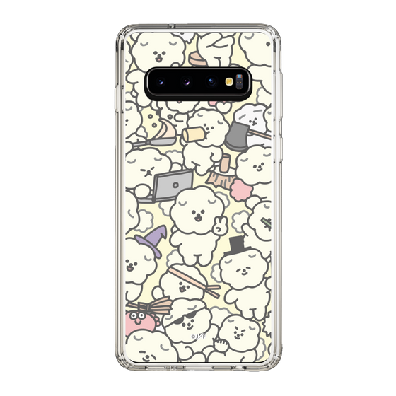 Slim Protection Case［ Mossari Mosao - Fluffy - Beige ］